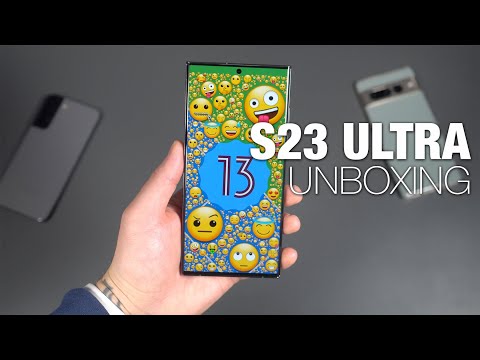 GALAXY S23 ULTRA UNBOXING!