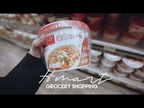 H-MART GROCERY SHOPPING