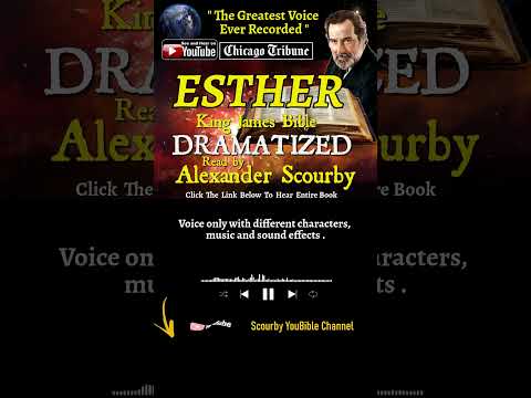 17~Book of Esther Short | By A.Scourby | DRAMATIZED | God is Spirit, Truth & Love #youtubeshorts