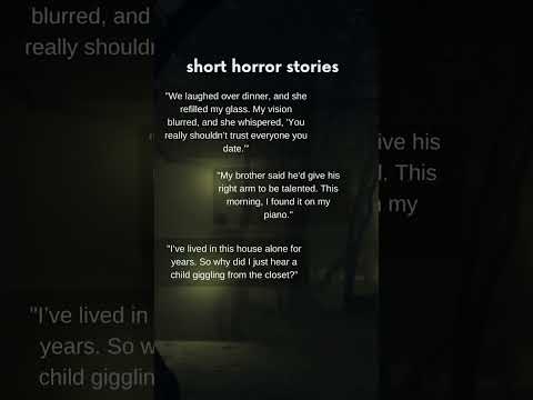 HORROR | #shortstories #horrorstories