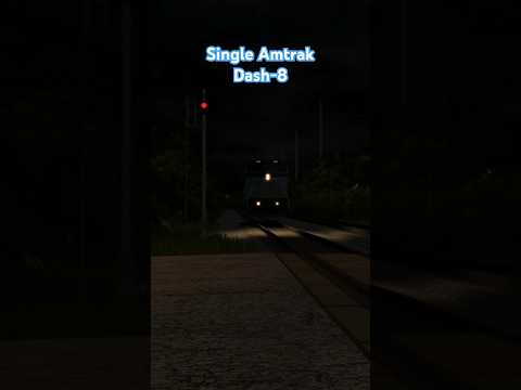 Single Amtrak Dash-8