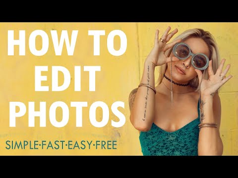 How To Edit Photos For Free Online - 2025 - A Photo Editor Tutorial For Beginners