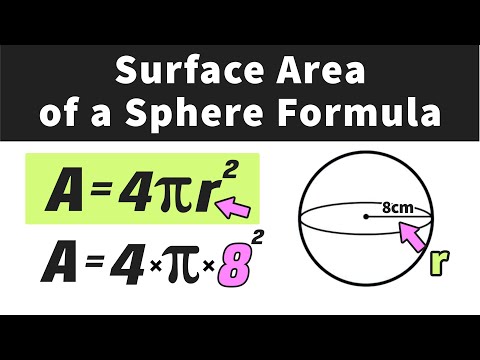 How to Use Surface Area Sphere Formula