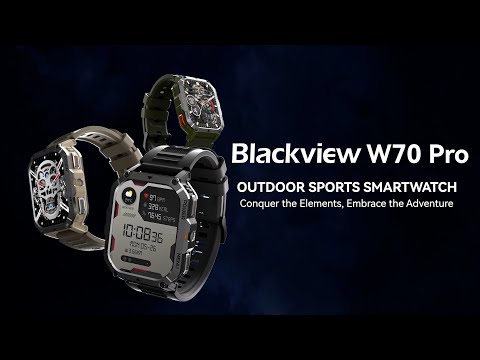 Blackview W70 Pro Official Introduction | 2.01" LCD Display + 900mAh Mega Battery Rugged Smartwatch