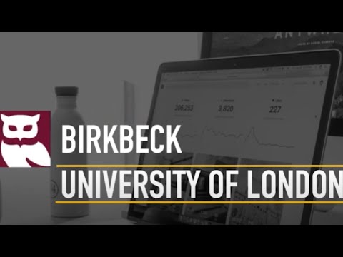 Digital Media Management (MA/PG Cert) at Birkbeck, University of London