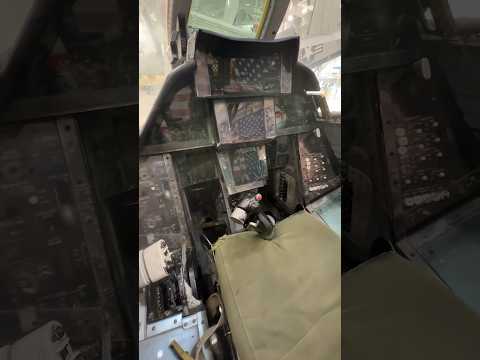 Check out the cockpit of an F-14 Tomcat!