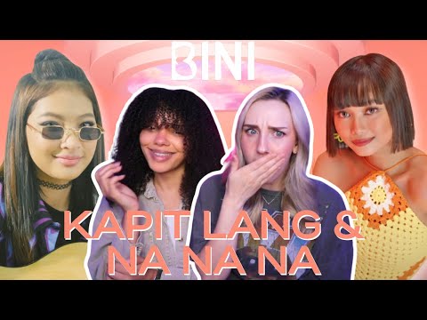 COUPLE REACTS TO BINI | Kapit Lang and Na Na Na - MVs and Dance Practices