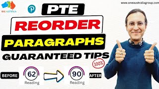 PTE Reorder Paragraph | Get 100% Accuracy | Re-Order Paragraph PTE Tips & Tricks #ptereorder