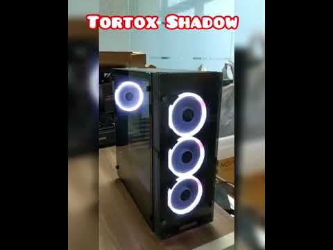 GAMING CASE WITH RGB AND TEMOTE | TORTOX SHADOW GAMING CASE