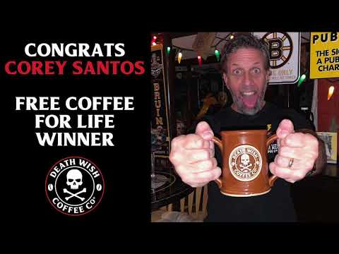 Watch us surprise our Free Coffee for Life winner Corey Santos