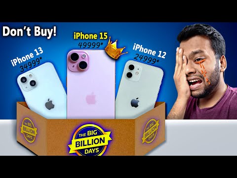 Don't Buy iPhone 15/14/13/12 During Big Billion Day Sale without watching this video | iPhone 15 BBD