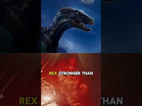 Is The D-Rex Stronger Than The Indoraptor? | Jurassic World Rebirth #jurassicworldrebirth