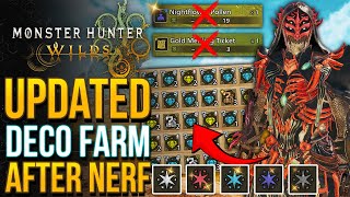 Updated BEST New DECORATIONS, Guild Point & Armor Spheres FARM After Nerf! Monster Hunter Wilds Tips