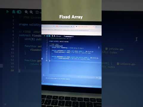 Master Fixed Arrays in Solidity | Solidity Basics  🚀| #web3 #solidity #coding #blockchain #developer