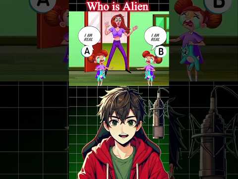 Who is the alien? #quiz #riddle #riddleoftheday #viral #shorts