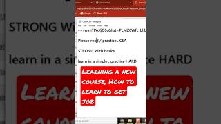 learning new course, how to learn to get job #newcourse #learning #servicenow #testing #itjobs