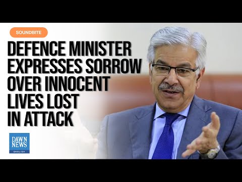 Khawaja Asif Expresses Sorrow Over Innocent Lives Lost In Jaffar Express Attack | Dawn News English