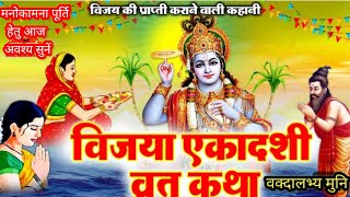 Vijaya Ekadashi विजया एकादशी कथा, वकदालभ्य मुनि special #trending #shorts #viralvideo