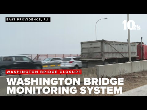 RIDOT to install sensors on Washington Bridge east to help with inspection work