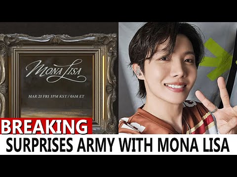 BTS' J Hope Surprises ARMY With Mona Lisa At Brook      America's Got Update   America's Got Update