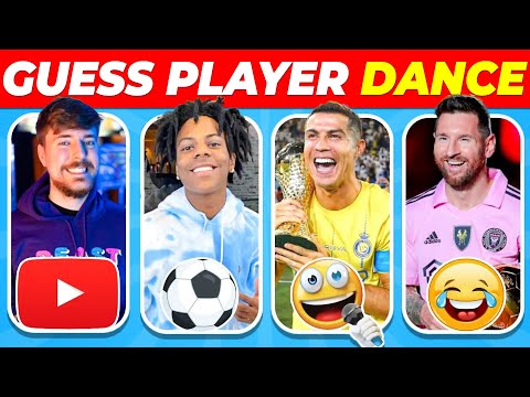 LIVE 🔴Guess Football Players and Youtubers by Emoji, Idol and Song | IShow Speed, Ronaldo, Messi