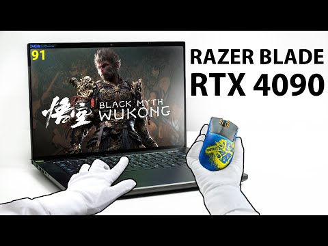 The Razer Monster Laptop - RTX 4090! (Black Myth Wukong) Fortnite Gear