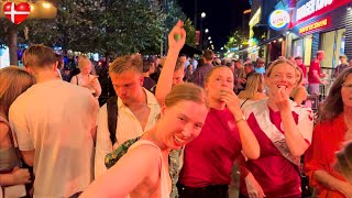 Copenhagen Crazy NIGHTLIFE After Losing Football Match, Denmark-Saturday 2024, 4K HRD