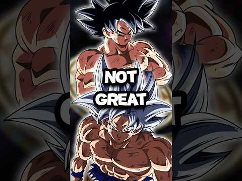 The PROBLEM with True Ultra Instinct #dragonball #dragonballz #dragonballsuper #goku