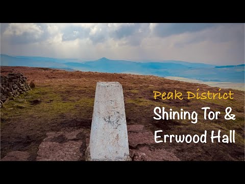 Peak District short walk *map included* Shining Tor & Errwood Hall ruins drone footage