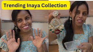 Korean style earrings,invisible chains,jewellery collection||Inaya4sparkle