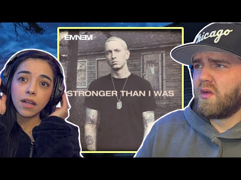 Eminem got in his SINGING BAG!! Eminem- Stronger Than I Was (Karen' First Reaction)