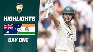 Australia v India 2024-25 | Fourth Test | Day One