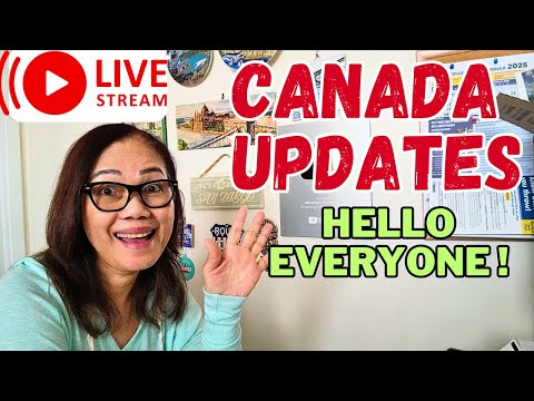 LIVE STREAM:  CANADA UPDATE 🇨🇦🇨🇦 Hello everyone 🩷❤️💛