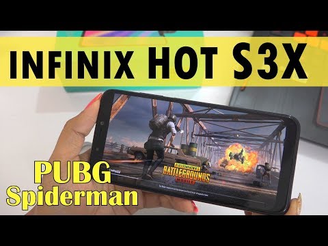 Infinix Hot S3X - Extreme Gaming(PUBG & Spiderman)