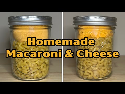 Homemade Macaroni & Cheese in a Jar: Regular & Deluxe!!