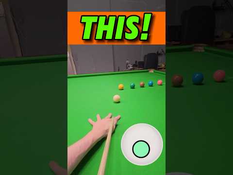 Snooker Practice Challenge Week 44 🏁 GoPro Headcam POV