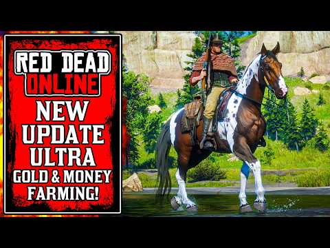 The NEW Red Dead Online UPDATE Has EPIC GOLD & Money Farming Methods.. (RDR2)