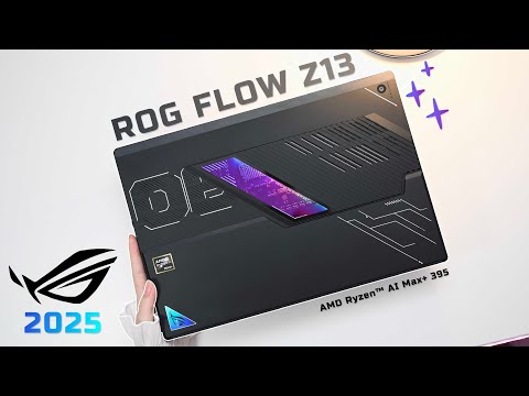 Amazing Monster Device: AMD ROG Flow Z13 (2025) 💻 | Aesthetic Unboxing & Game Testing 🎮🔥