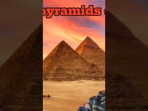 How They Really Built the Great Pyramids of Giza #shorts #viralvideo