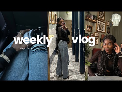 VLOG| Waking up at 5am, working 14 hour shifts, night out, more books recs, new makeup,MyBraidedWig.