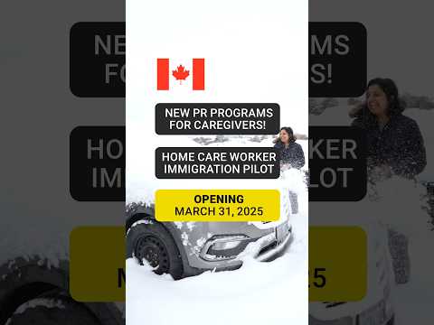 New Canada Caregiver PR Program 2025 – Get PR on Arrival! 🇨🇦