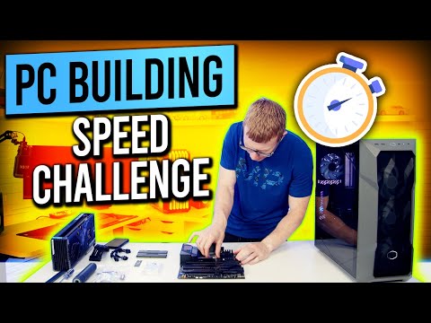 PC Building Speed Challenge - Cooler Master TD500 Max