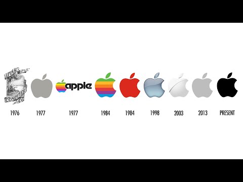 Apple Logo Evolution 1976 to 2023