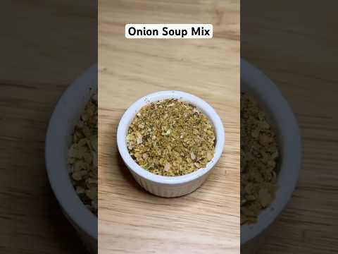 Add homemade onion soup mix to your pantry! #shorts #onionsoup #seasoning #homemade #easyrecipe