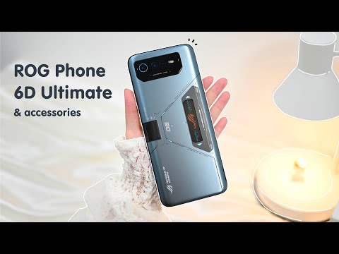 ROG Phone 6D Ultimate Unboxing 🌌 aesthetic | accessories | Genshin Impact  | Tower of fantasy