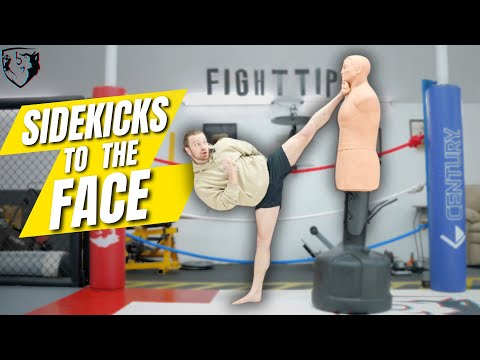 How to (Side) Kick Someone in the Face — Stretches Included!