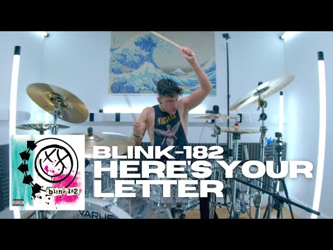 Here's Your Letter - blink-182 - Drum Cover