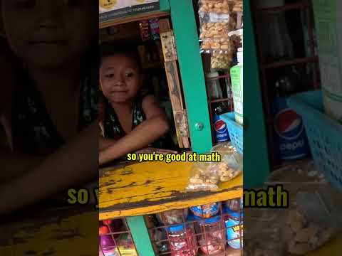 Smart Kids Running a Shop in Philippines 🇵🇭 #filipino #philippines