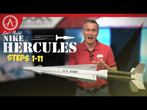 Steps 1-11 | Build the Apogee Nike Hercules Model Rocket