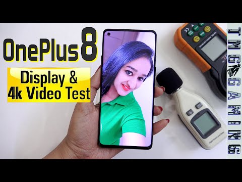 ONEPLUS 8 5G - 4K Video & Display Test